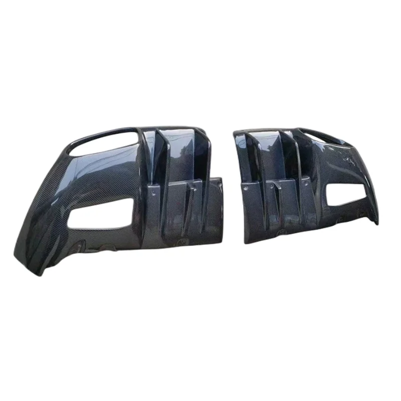 

For the 2013-2016 Ferrari F12 Carbon Fiber DMC Style Rear Bumper Lip Diffuser Body Kit