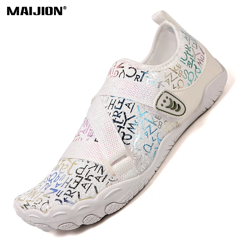 Quick Drying Beach Walking Aqua Shoes Men's Breathable Light Water Sports Shoes Women's Wading Sneakers for Surfing Fishing