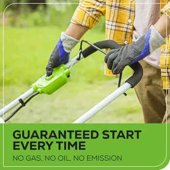 22吋 201cc 6速CVT自走式三合一汽油割草機,附高輪,適用於草坪 10 最佳銷售 自走式割草機 - №8