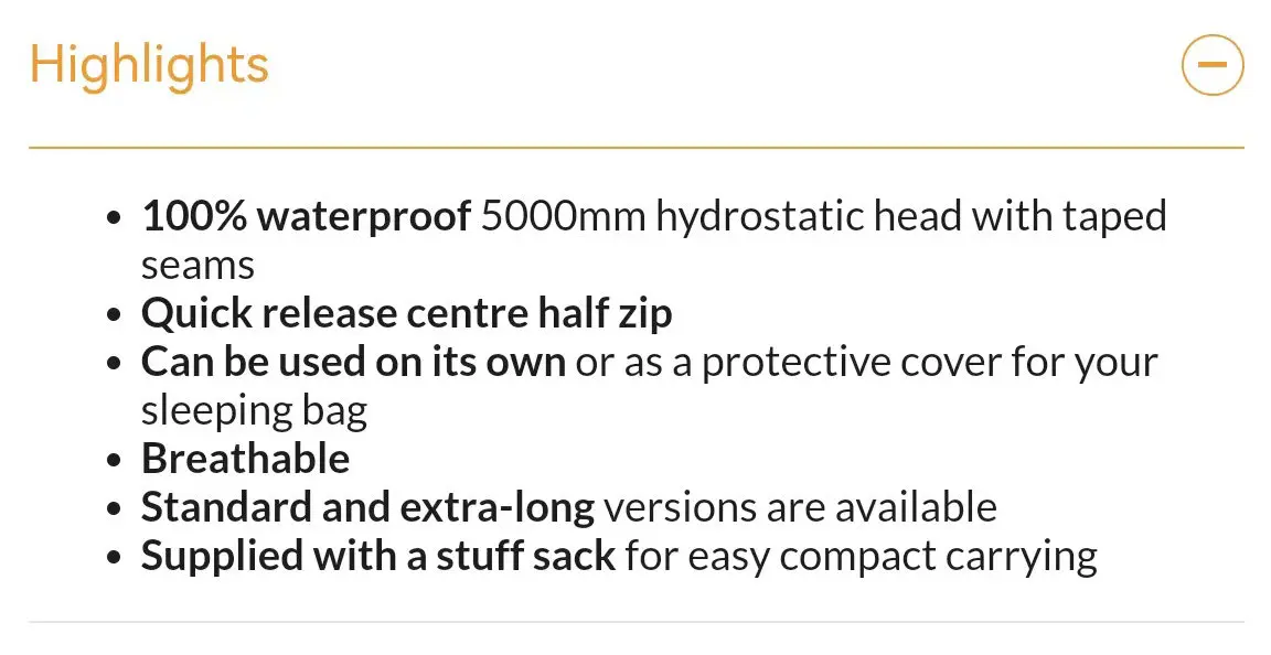 Sngpak Bivvy Bag Waterproof Sleeping Bag Outer Shell, Lightweight Tyvek Bivy Sack, OEM Alternative-Same Quality As The Original