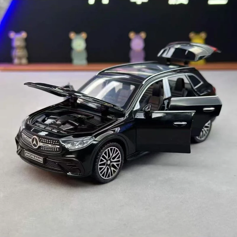

1:32 Mercedes-Benz GLC-400E Alloy Car Model With Sound And Light Diecast Metal Toy Vehicles Boy toy Gift Collective Home Decor