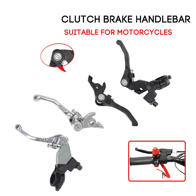 Pit Dirt Bikes Parts Aluminum Alloy Folding Clutch Lever Brake Lever Set for CRF KLX Pit Pro Xmotos BSE KAYO 110 125 140 150 CC