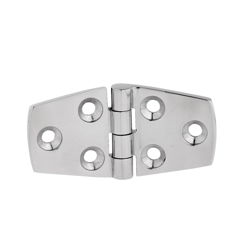 Alastin 4 PCS 316 Stainless Steel Strap Hinge Door Hinge For Marine Boat Yacht 76x38mm Rafting Boating Accessories Boat Marine