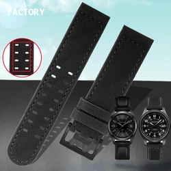 Watch Strap for Hamilton Khaki Field Aviation H70575733/H68401735 Nylon Watchband Men