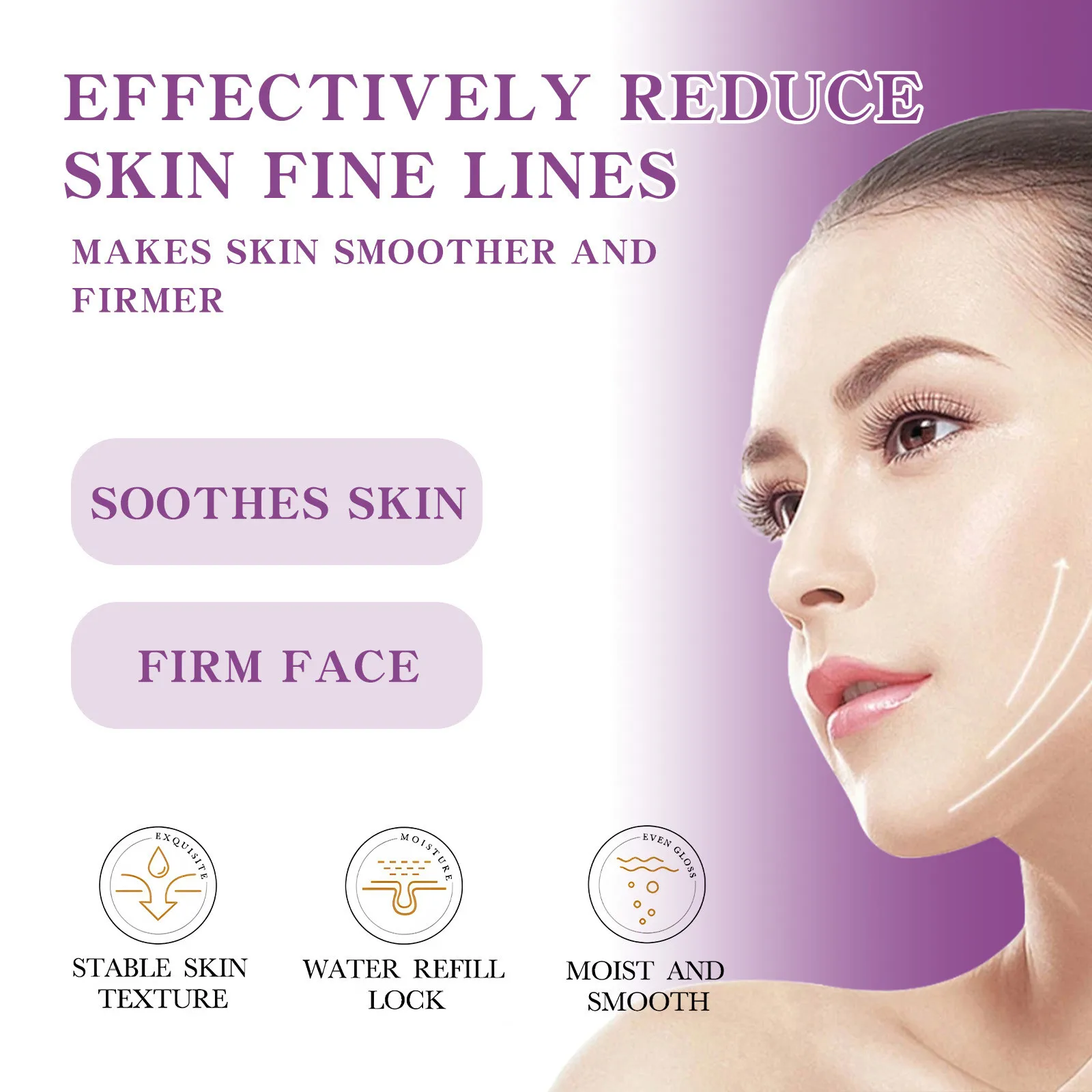 Patchs de lifting pour le visage, masque invisible, traitement raffermissant et adoucissant pour le front, le cou, les yeux, les joues, les ridules, les soins de la peau