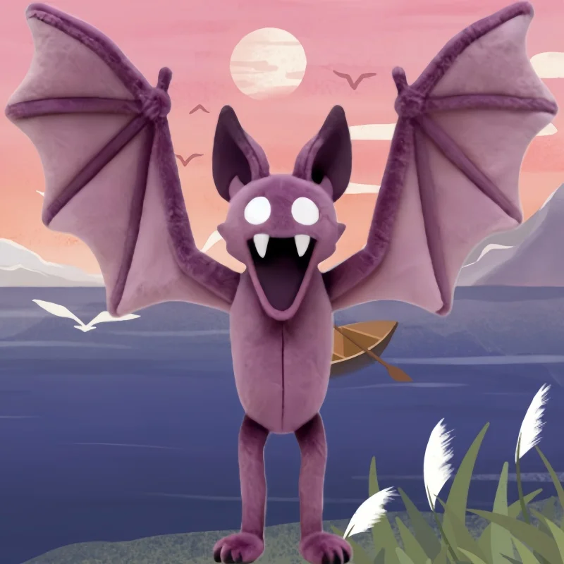 

New 99 Nights In The Forest Bat 99nights Plush Doll Cute Anime Peripherals Toy Birthday Christmas Gift