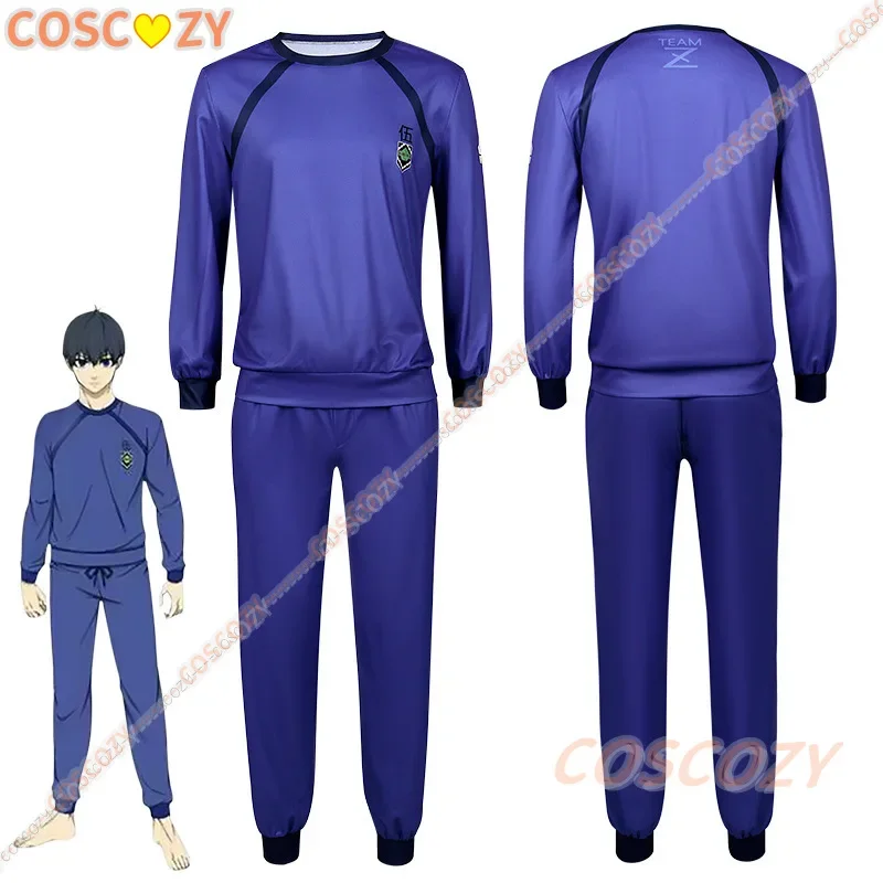 

Pajamas Reo Nagi Cosplay Costume Anime Blue Lock Cosplay Costume Bachira Isagi Chigiri Nightclothes Sportswear Tracksuit