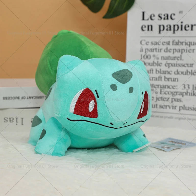 3 Styles Original Pokemon Bulbasaur Plush Soft Anime Dolls Stuffed Animal Kawaii Throw Pillow Birthday Gift for Kids