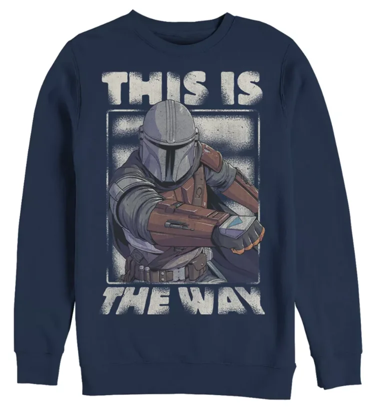 Hoodie leher bulat bermotif Star Wars untuk pria dan wanita, pakaian harian musim gugur dan musim dingin bertema sci-fi dengan hoodie katun murni berlapis bulu.