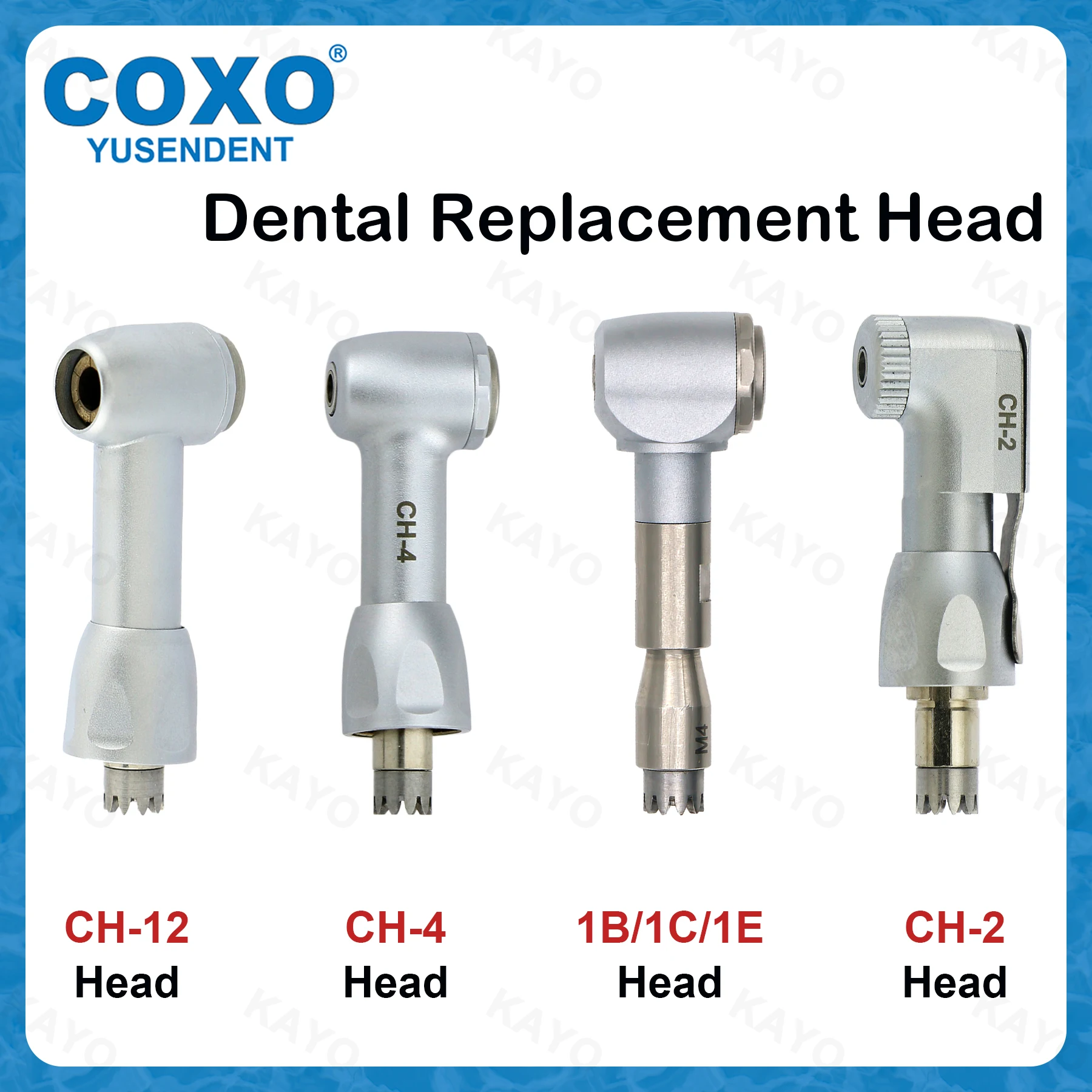 COXO Dental Handpieces Spare Head Push Button/Latch Contra Angle Spare Head Fit NSK CH-4 CH-2 CH-12 Dental Accessories