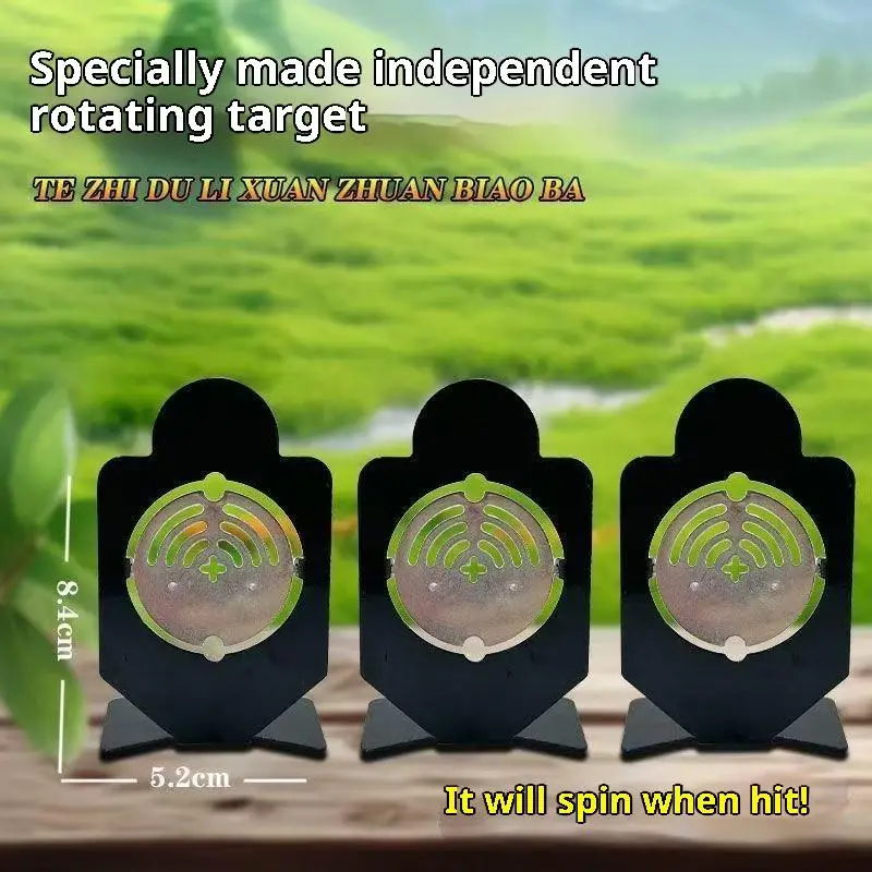 

1/3 шт., маленькие мишени для стрельбы, портативные мишени, тренировочные мишени, вращающиеся упражнения для тренировок, роторные игры для стрельбы, аксессуары