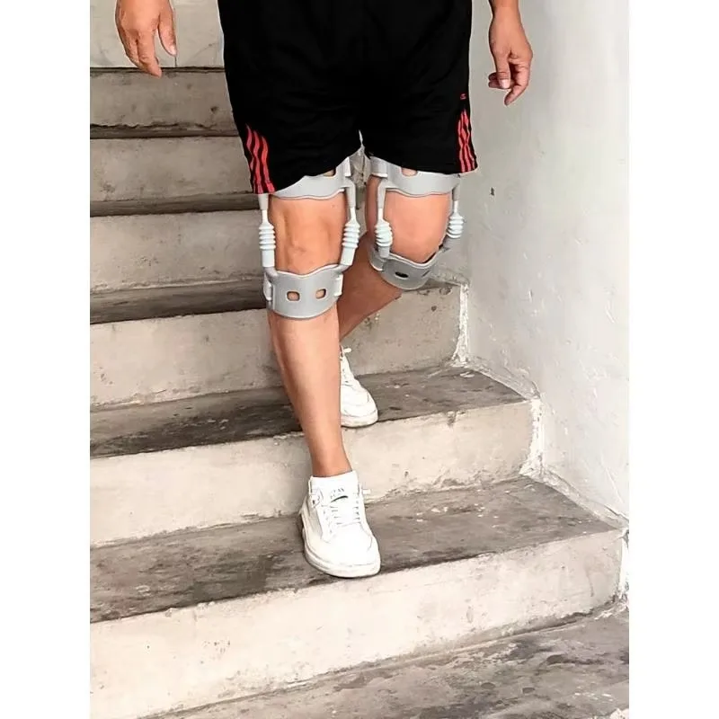 Dispositif de marche assisté pour personnes âgées avec équipement de protection des genoux en néoprène exosquelette