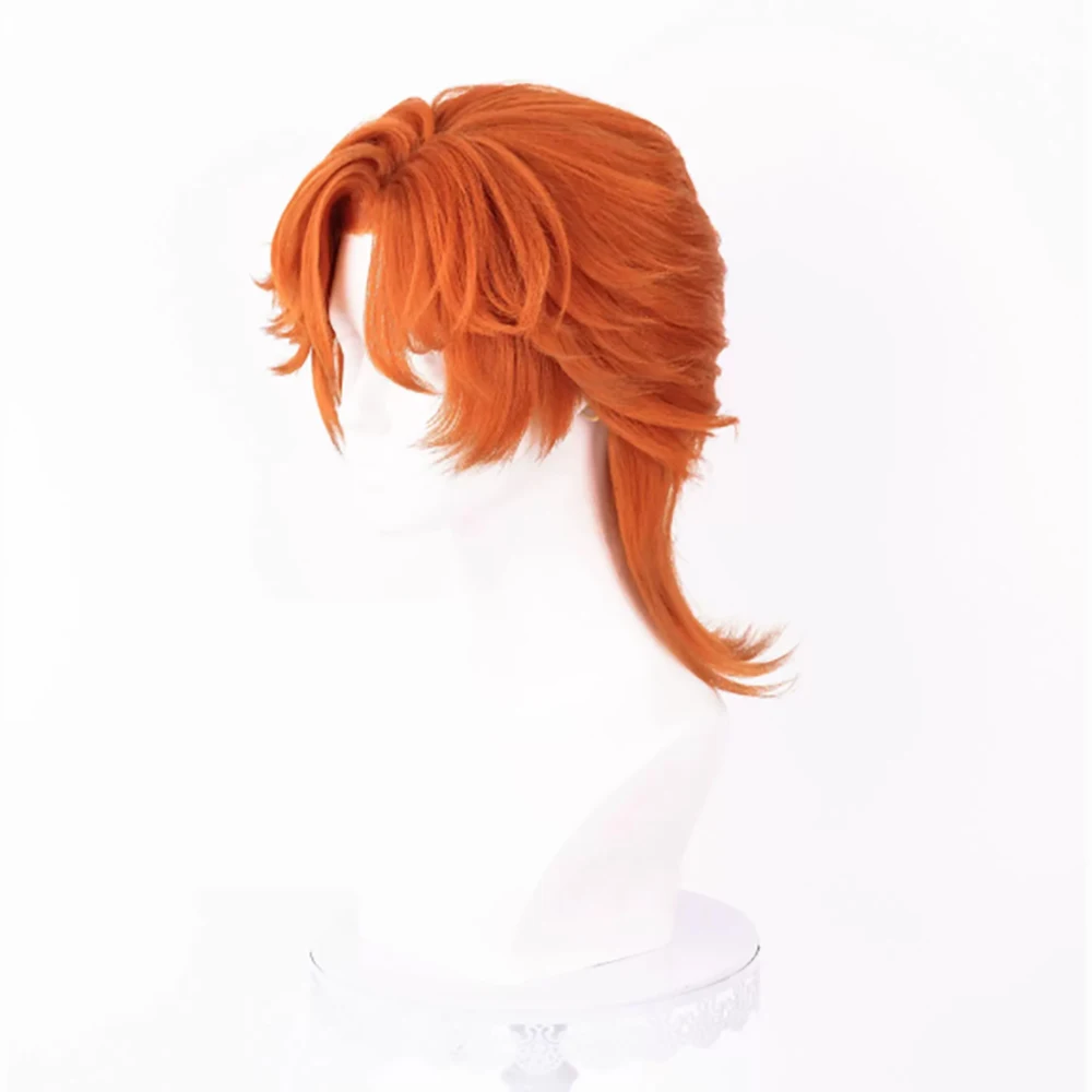 HAIRJOY Synthetic Hair Zootopia 2 Nick the Fox Nick Cosplay Wig Orange Red Wig