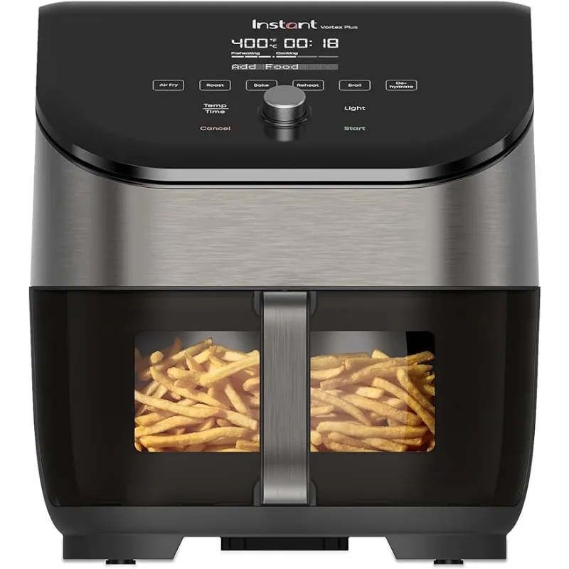 

6-Quart Air Fryer Oven, From the Makers of Instant with Odor Erase Technology, ClearCook Cooking Window