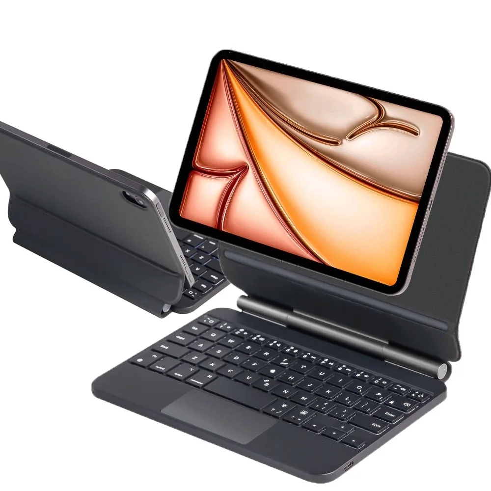 Etui-pour-clavier-magique-pour-ipad-mini-6-7-a17pro-magnetique-flottant-broche-pogo-intelligente-connexion-directe-pave-tactile-retroeclaire