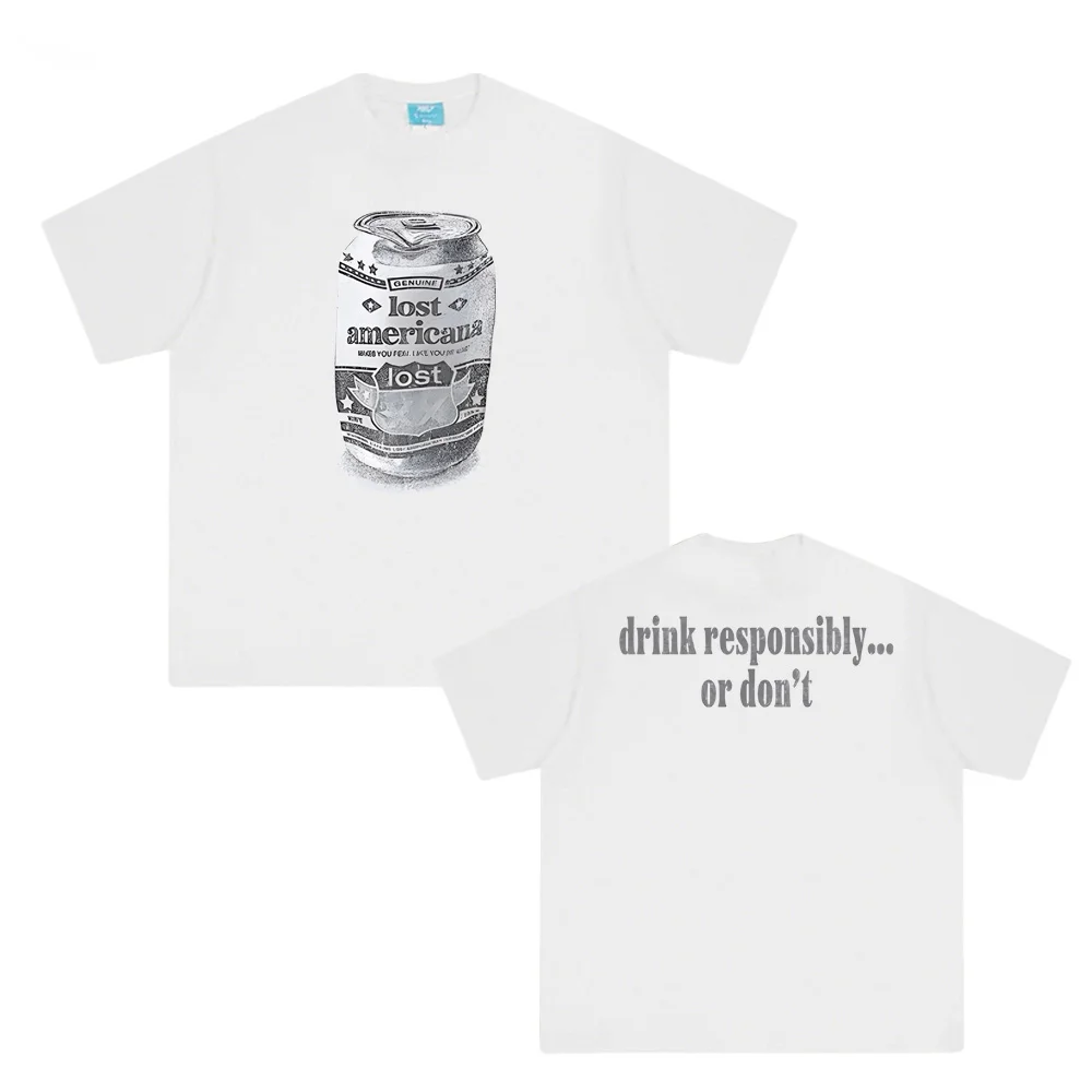 

Футболка Mgk Lost Americana mgk такой же, как официальный сайт Летние высококачественные топы с вырезом унисекс Летняя хлопковая женская/мужская одежда