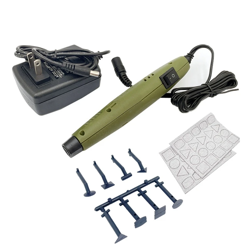 Hand-Held Grinder Tools Hand-Held Model Polishing Reciprocating Sander Grinder Machine Groove Grinding Tools US Plug