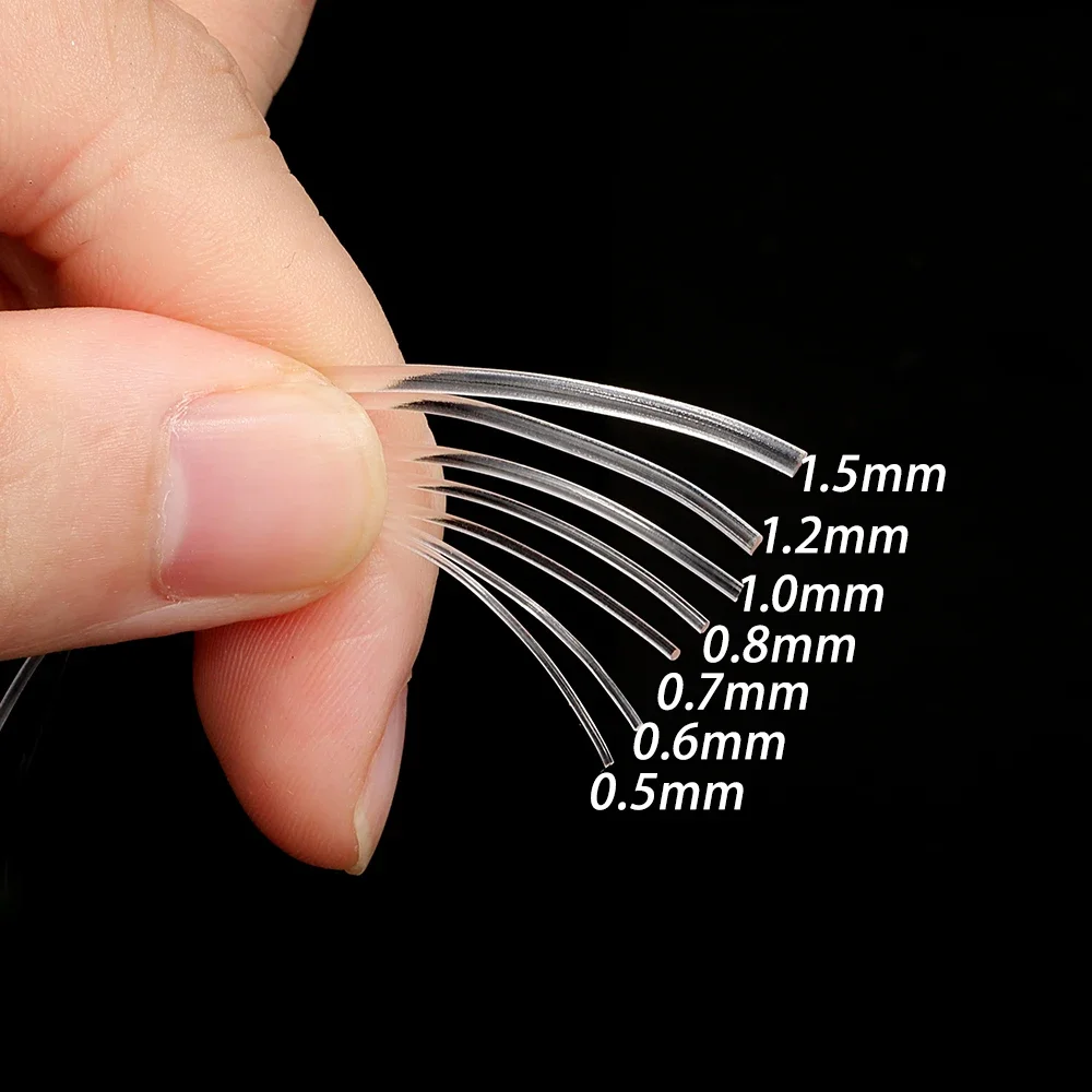 100M di plastica di cristallo fai da te perline corde elastiche linea elastica per gioielli fai da te creazione di filo filo di gioielli filo di