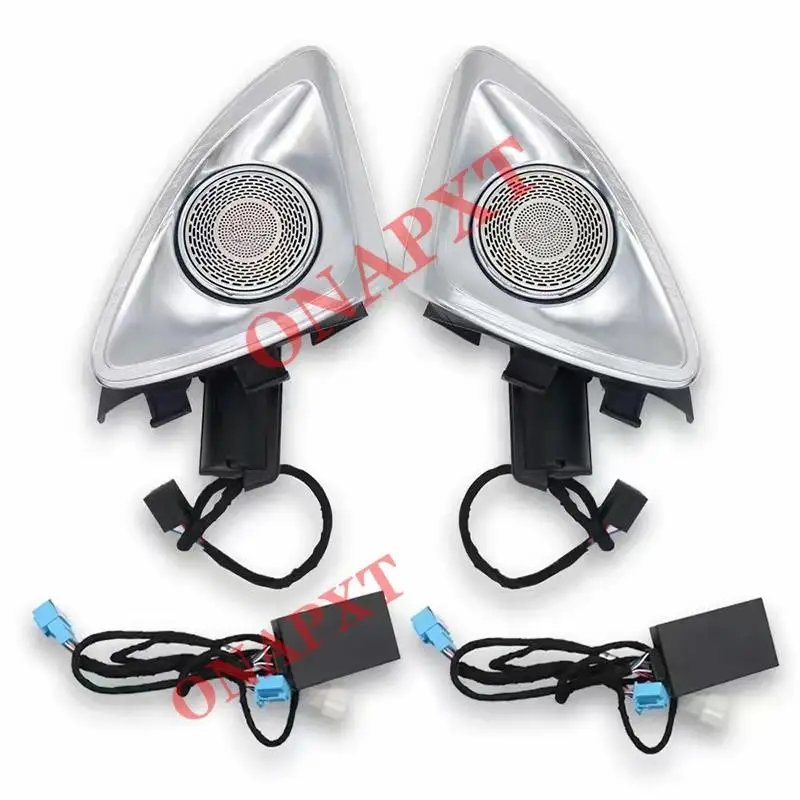 Led Rotary Treble Lamp For Benz C W205 W206 GLC X253 X254 S W222 W223 E W213 W177 H247 4D Tweeter Speaker Horn Ambient Light