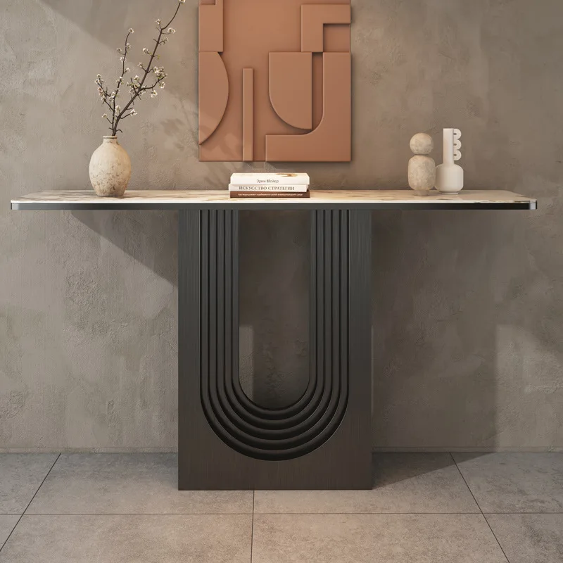 حقيبة تزيين ممر غرفة المعيشة الفاخرة الخفيفة من Xuanguantai، حقيبة إيطالية بسيطة على الحائط