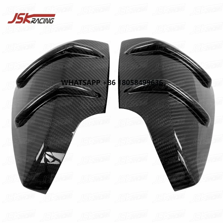 

Dry Jsk Style Carbon Fiber Mirror Cover Side Skirt for 2015-2019 Subaru Impreza 11 Vab Vaf Sti S4