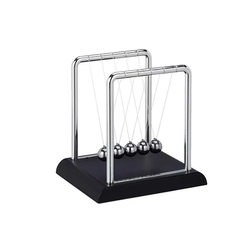 

Newton Cradle Toy Kids Science Experiment Teaching Model Classroom Cradle Energy Dynamics Learning Set