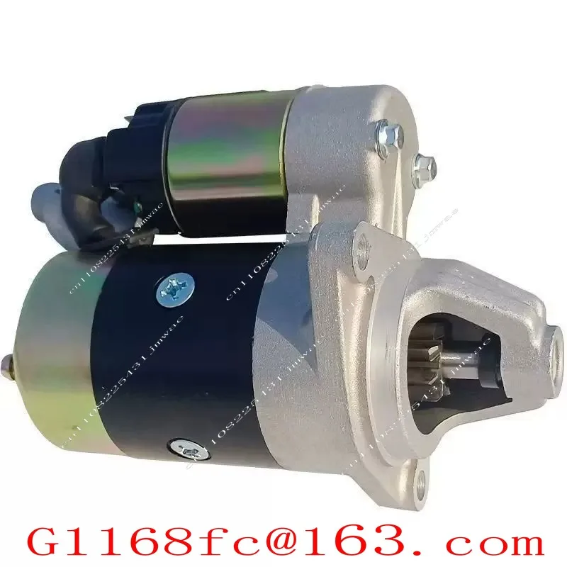 Single Cylinder Air-cooled Diesel Electric Starter Motor 1.4KW Starter Motor Generator Micro Tiller Water Pump