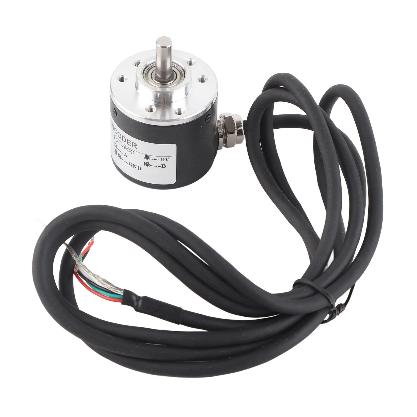 600P/R Magnetoelectric Incremental Rotation Encoder 5V‑24V  2‑Phases Shaft 6mm Industrial Automation Equipment Sensor