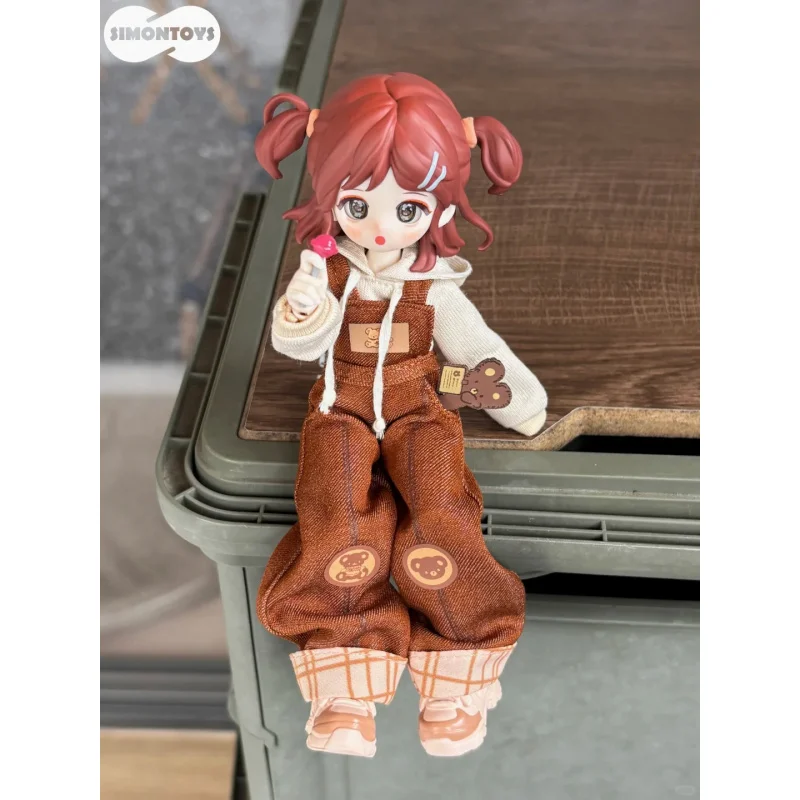 1/12 Electronic Pet Bjd Little Dog'S Colorful Wardrobe Series Mystery Box Joint Movable Doll Gift Toy Action Anime Figures view 5