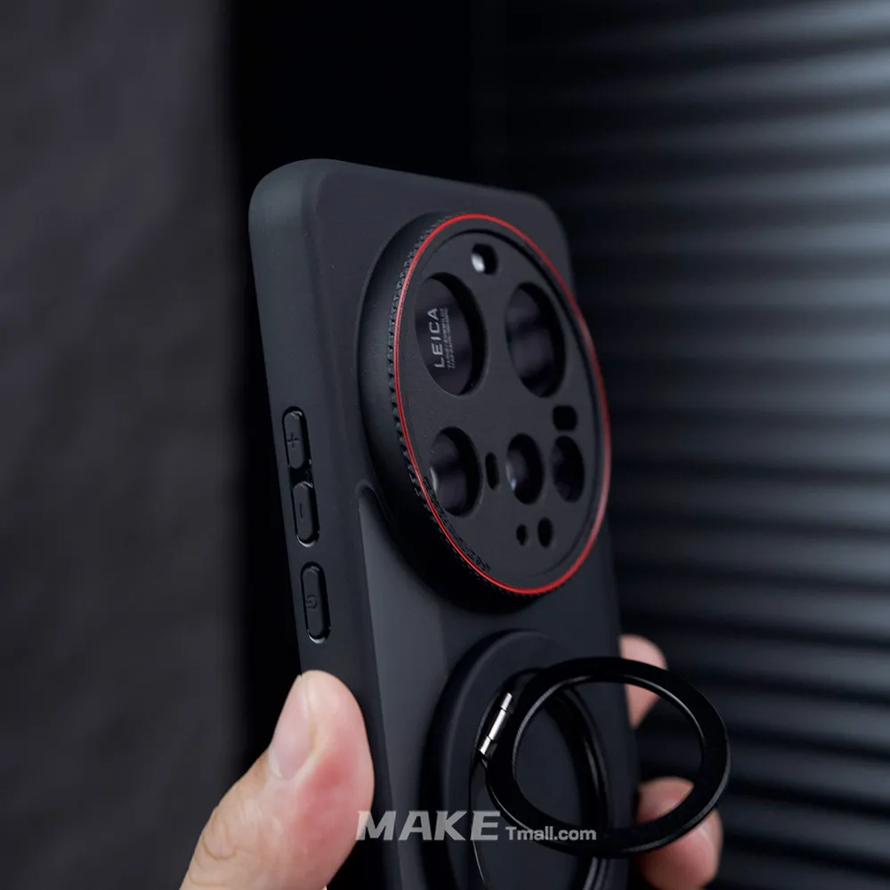 Hülle für Xiaomi 17 Ultra 15 Ultra Luxus Matt Magnetständer Magnetische Rückseite für Magsafe Wireless Charging Bumper Funda – Detail 1