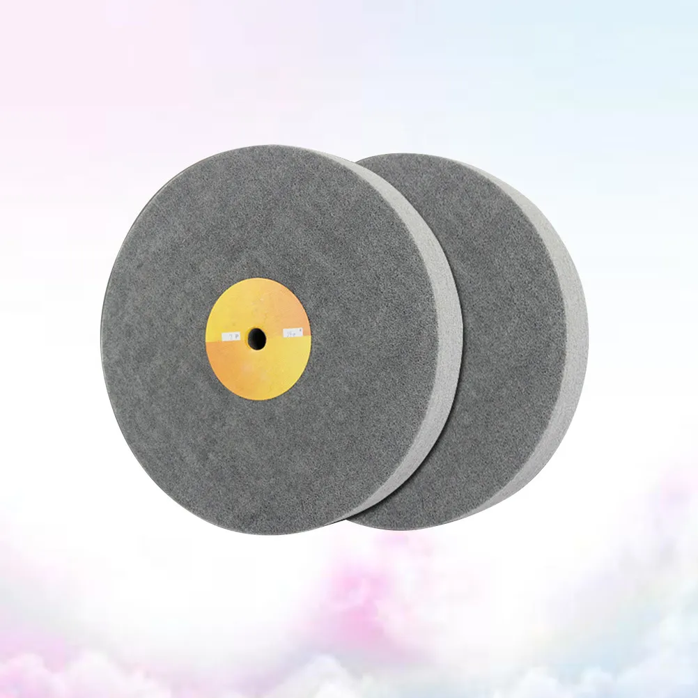 Nylon Polishing Wheel 150x25mm Fine Buffing Pad for Metal, Aluminum, Copper, Stainless Steel