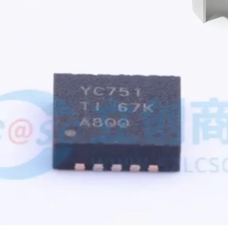 5PCS TS3A4751RGYR  4-Channel SPST Analog Switch 1.6V-3.6V 0.9Ω Ron VQFN-14 SMD Chip