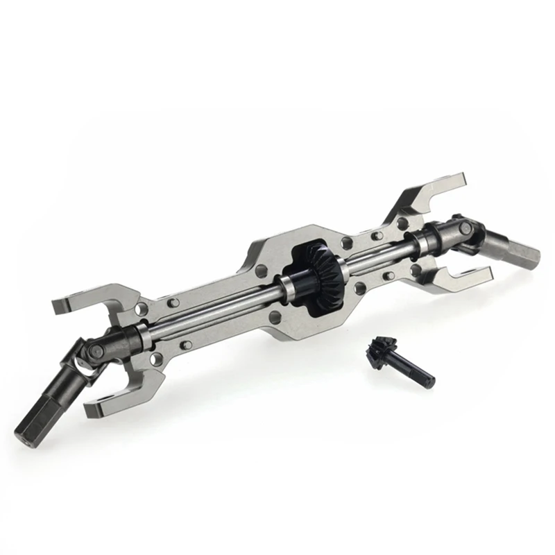 2X スチールフロント & リアアクスルギアドライブシャフトギアアップグレードアクセサリー WPL B24 B36 C14 C24 MN D90 D99 MN99S 部品