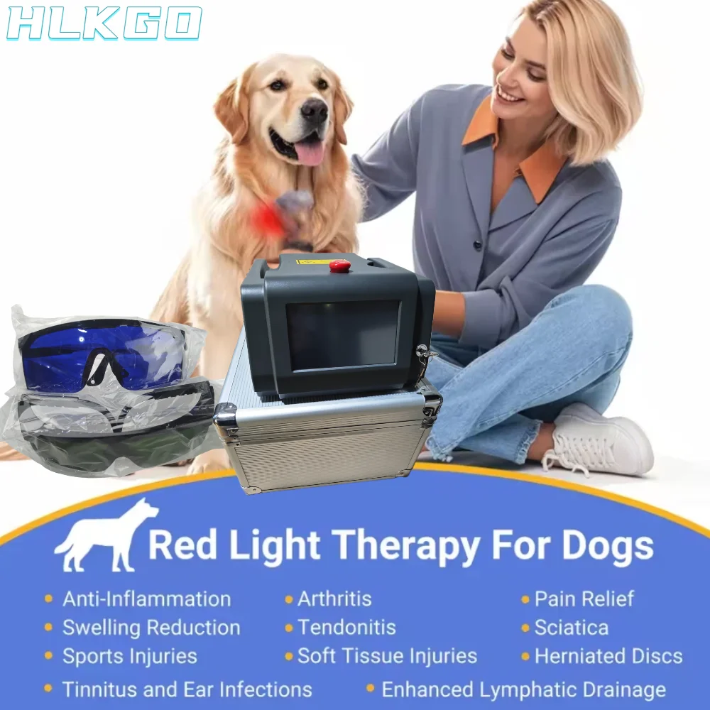 

1055mW Medical Cold Laser Device, 24-Diode NIR Therapy for Neck Shoulder Pain Relief and Accelerated Bone Fracture Healing