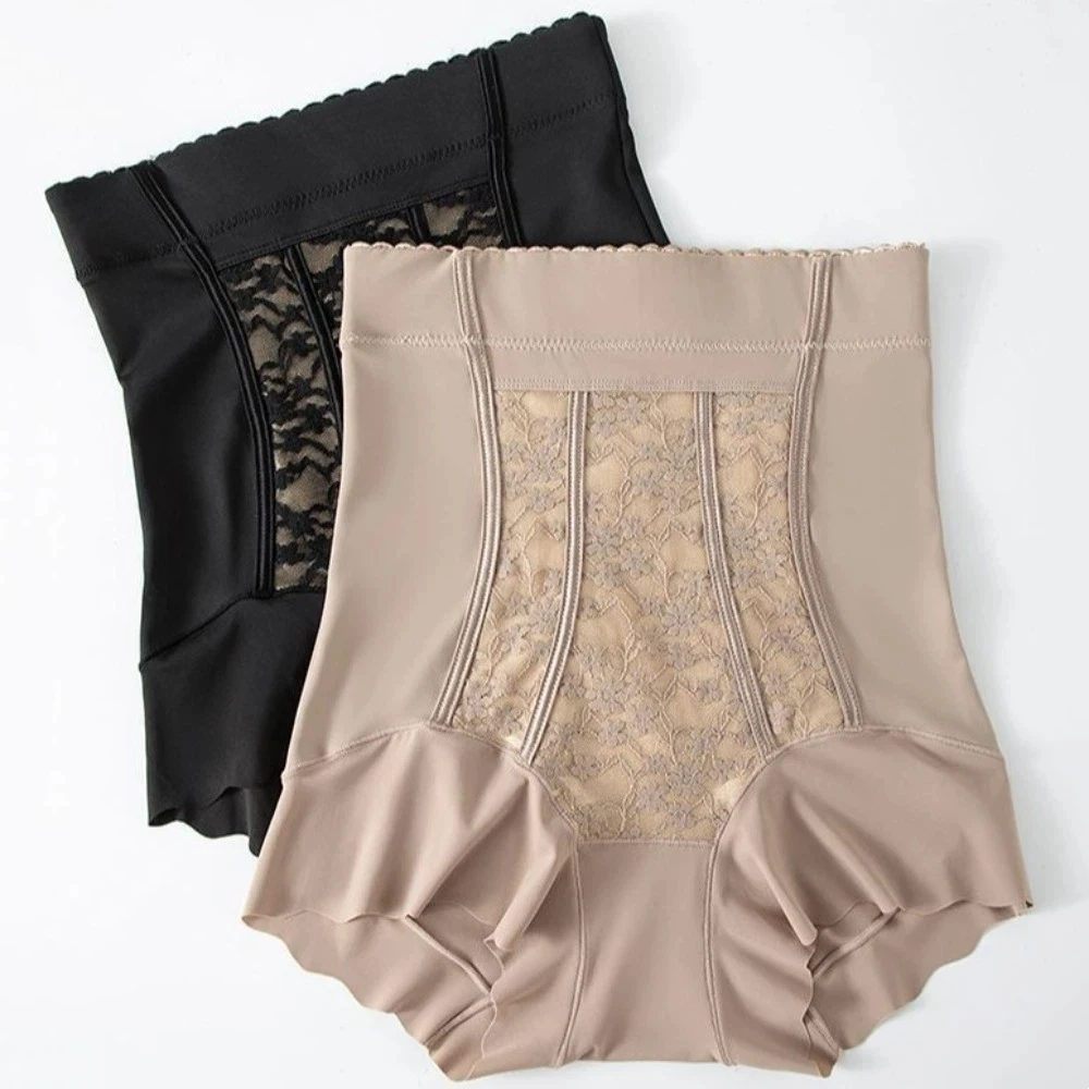 ارتفاع الخصر بعد الولادة محدد شكل الجسم الدانتيل الزهور حجم كبير سلس الملابس الداخلية ملابس داخلية مدرب خصر البطن تحكم الملابس الداخلية
