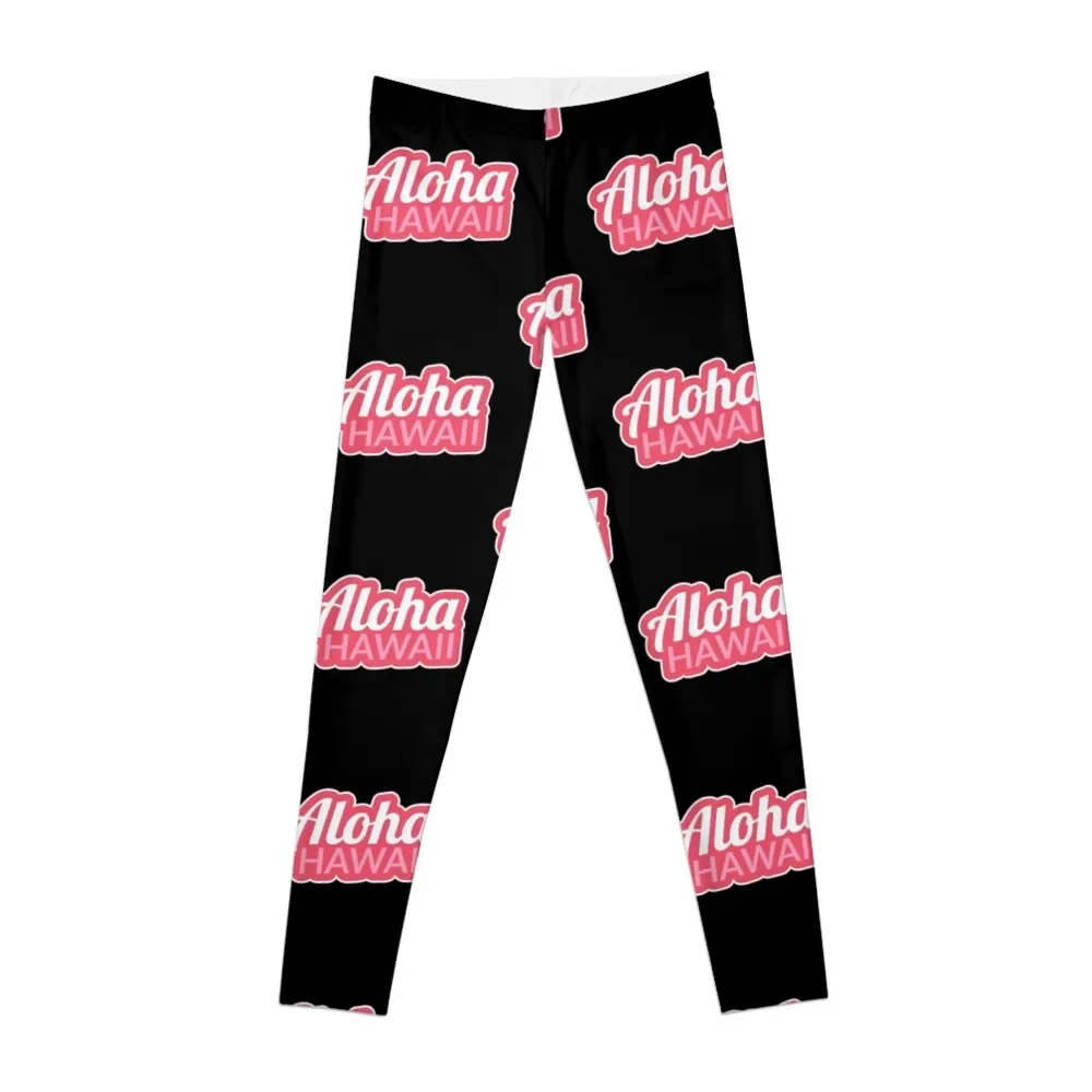 

aloha summer Leggings leggins push up woman Women's pants high waist Sports female Womens Leggings
