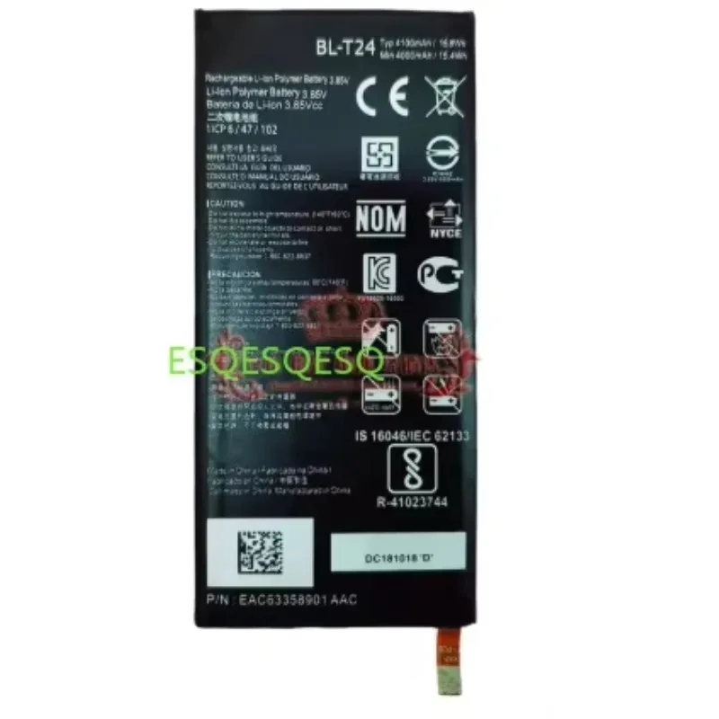 

Новый аккумулятор BL-T37 BL-T30 BL-45F1F BL-T23 BL-T24 BL-T28 BL-S3 для LG V40 k8 K4 K3 M160 K220 ThinQ Q710 Q8 2018 версия