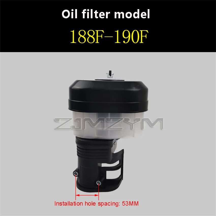 188F Air Filter Assembly Oil Bath For 190F GX390 Gasoline Engine Accessories Cleaner Complete Pump Tiller Cultivator Chipper