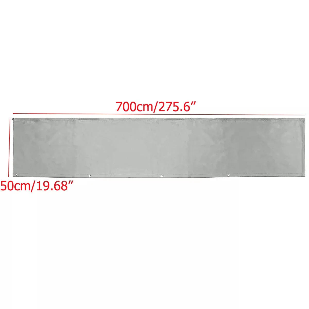 

RV Awning Draught Skirt 7m Length X 50cm Deep With Wheel Arch Covers Suckers Draft Accessories For Caravan Motorhome Campervan