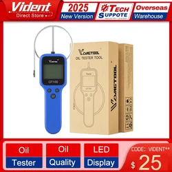 OT100 Engine Oil Tester For Auto Check Oil Quality Detector LED Display Gas Analyzer Brake Fluid Tester Inject Check Oil Tester