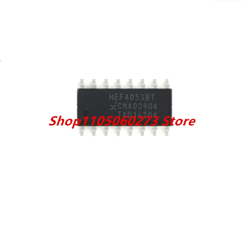 50PCS New original HEF4053BT SOIC-16 three-way single-pole double-throw analog switch