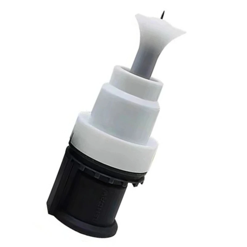 2 Pcs Electrostatic Powder Coating Flat and round nozzle for Wa9ner C4 spray gun