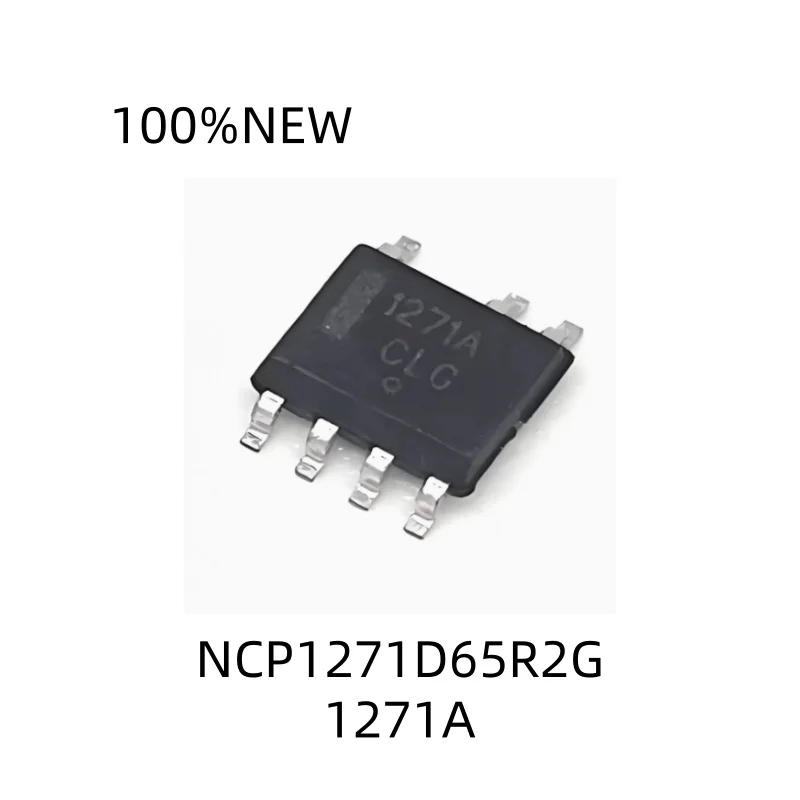 (10Pcs) 100% New Ncp1271D65R2G 1271A Sop-7 Power Management Chip Ic