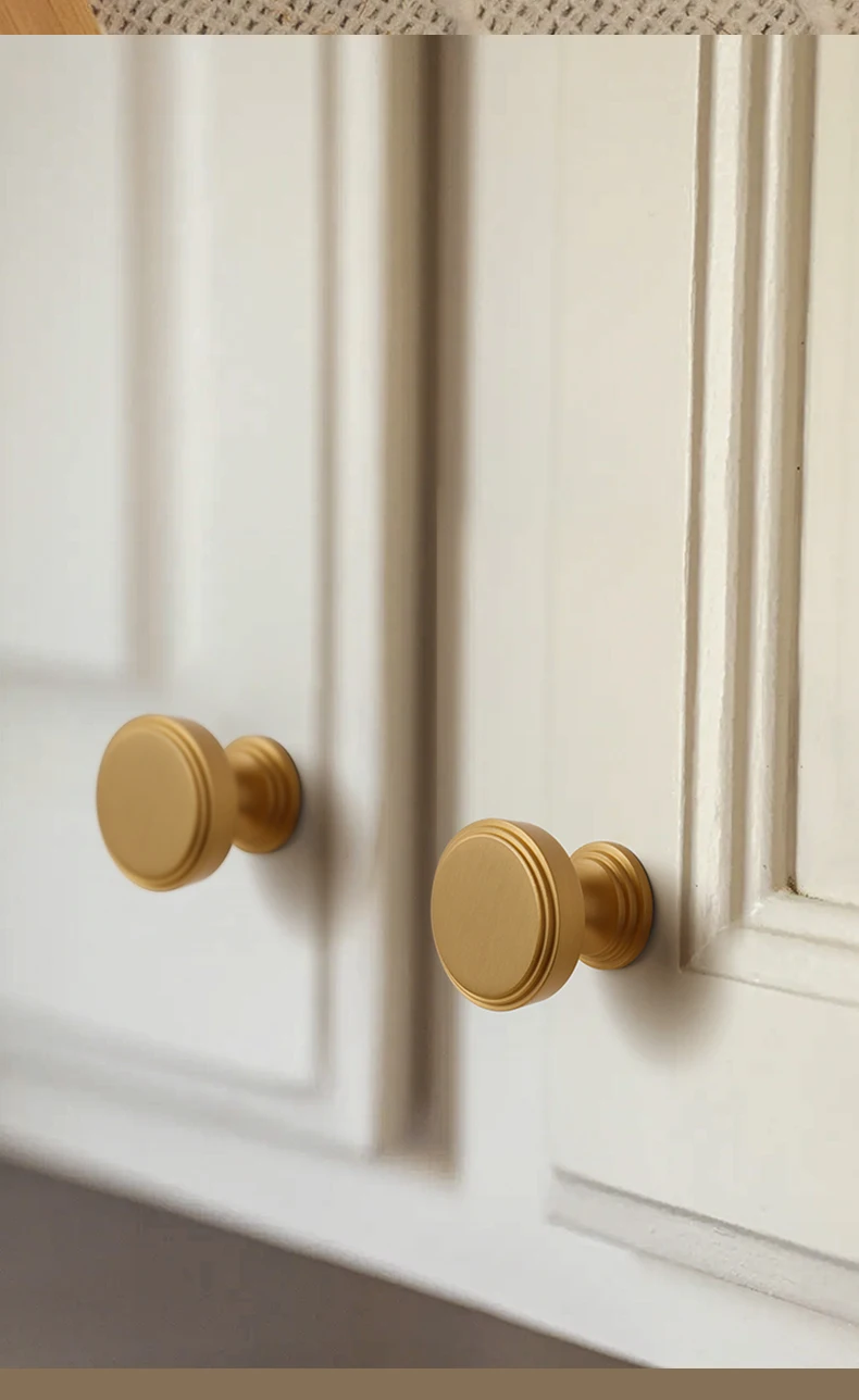 Dooroom Messing-Möbelgriff, Griff-Design, für Schminktisch, Schublade, Schuhschrank, Küchenbeschläge, Großhandel verfügbar – Detail 7