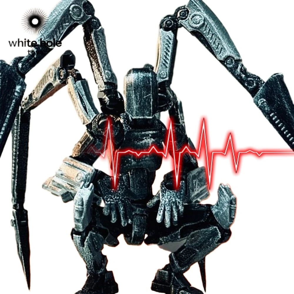 Spider Battle Damaged Lucky 13 T13 Multi joint Movable Model Soldier Assembly Mecha Figurine Toy Collectible Holiday Gift