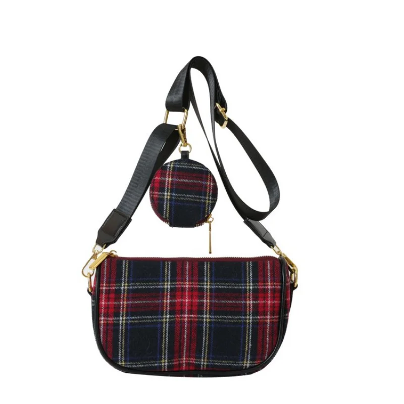 

Модная женская сумка через плечо из искусственной кожи с блокировкой RFID, карман с металлической пряжкой, легкая бестселлерная повседневная сумка ​