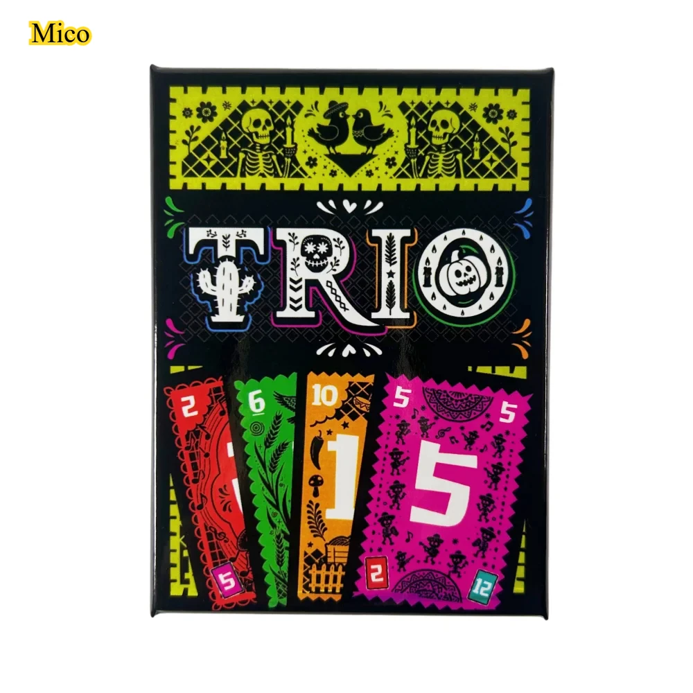 

TRIO Strategic Card Game – Decorative Tabletop Game for Family & Party Entertainment