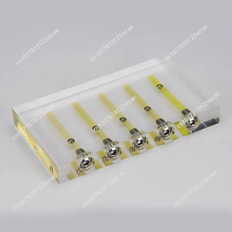 Automotive Oil Quality Comparator Comparator Transmission Oil Viscosity Detector Demonstration Stand Test Tool