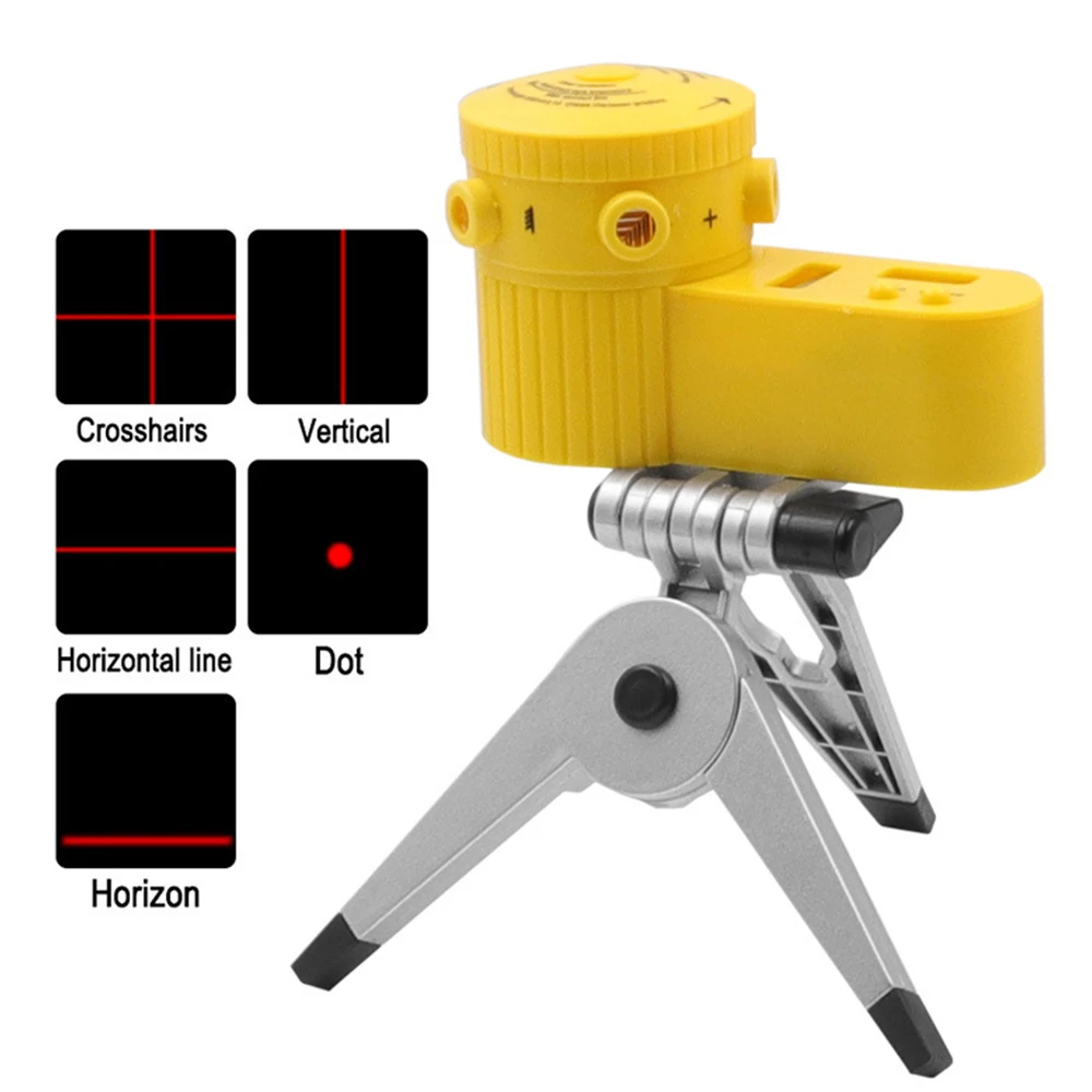 Multifunction Cross Line Laser Level Ertical Horizontal Vertical Line Equipment Measuring with Tripod Laser Trena Level Tools