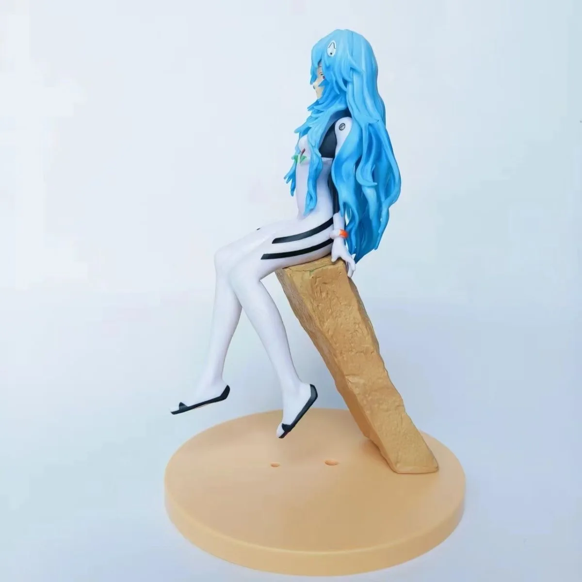 3 stuks Neon Genesis Evangelion Ayanami Rei PVC-figuren, Anime Action Figurine Desktop Ornamenten, Ideale vakantiecadeaus voor EVA